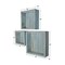 Ekena Millwork Square, Closed Back, Vintage Farmhouse Shadow Box Shelves, Barnwood Decor Collection, PK3 DECR15SBSQCBBU - alternate 3